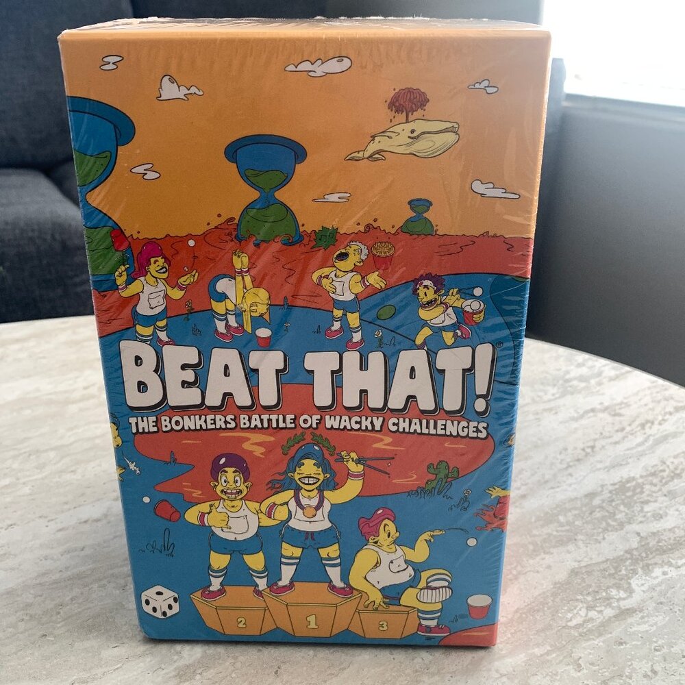 BEAT THAT!! Game Bundle Family Party Game The Bonkers Batlle Of Wacky Challenges
